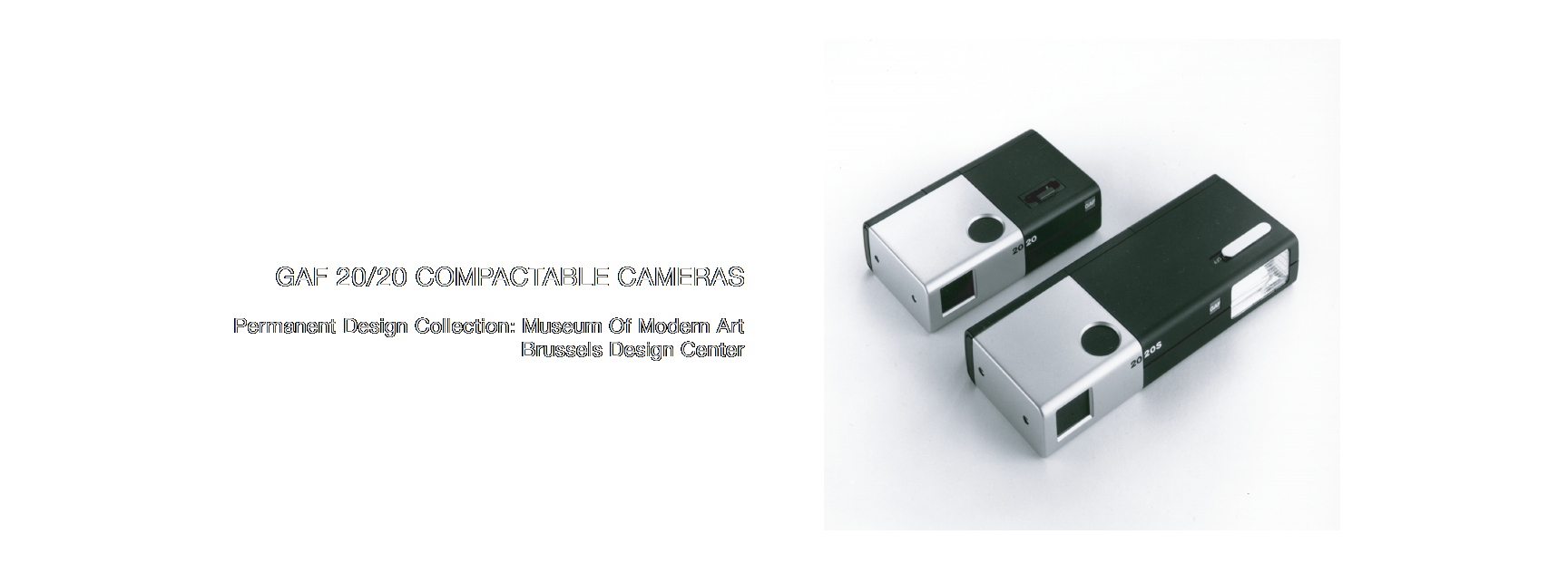 GAF 20/20 Compactible Cameras
